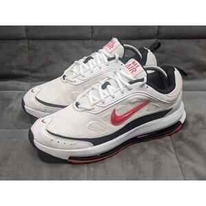 Nike Shoes Mens 9 Air Max AP Street Style Sneaker White Red Black CU4826-101